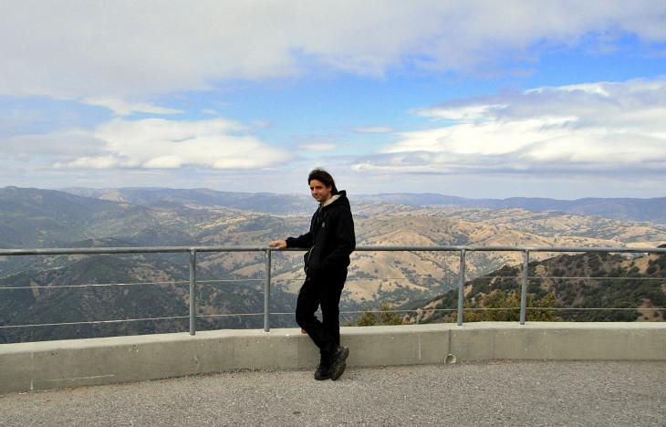 Me at Lick Observatory / Ich beim Lick Observatory
