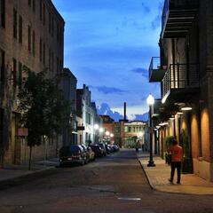 French Quarter at night / French Quarter bei Nacht