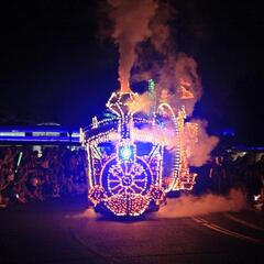 The "Magic Kingdom Parade" at night / in der Nacht