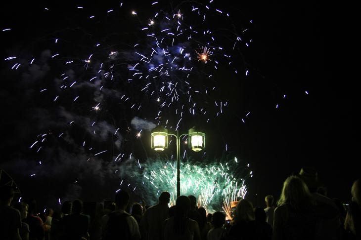 Fireworks at Penn's Landing / Feuerwerk bei Penn's Landing