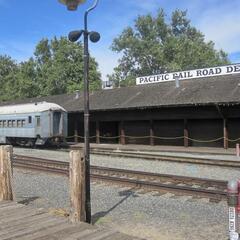 Railroad Station in Old Sacramento