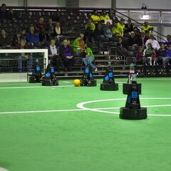 Robot Soccer Game at RoboCup