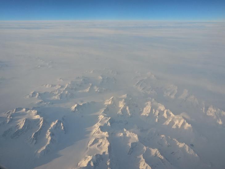 Greenland (from plane)