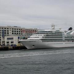Seabourn Quest at Cruise Terminal