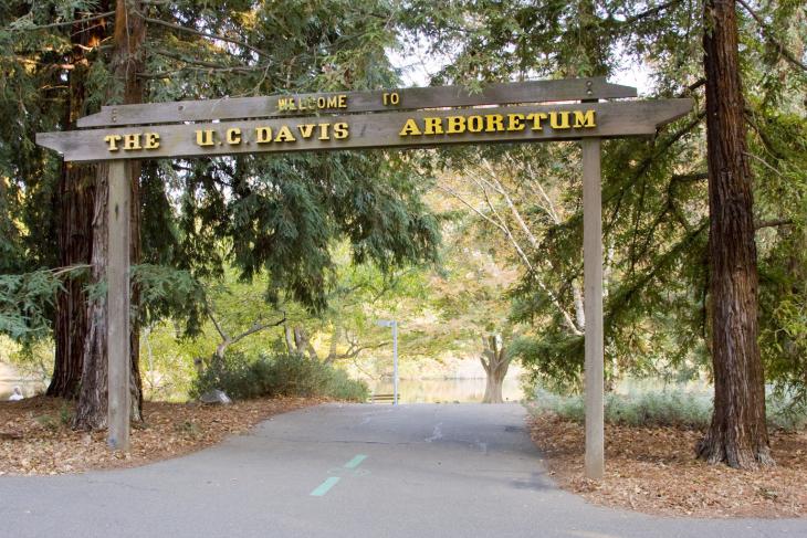 Das Eingangsschild vom Arboretum (Foto von Kelvin Kay/CC-licensed)