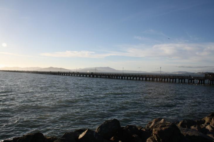 Pier near the Berkeley Marina