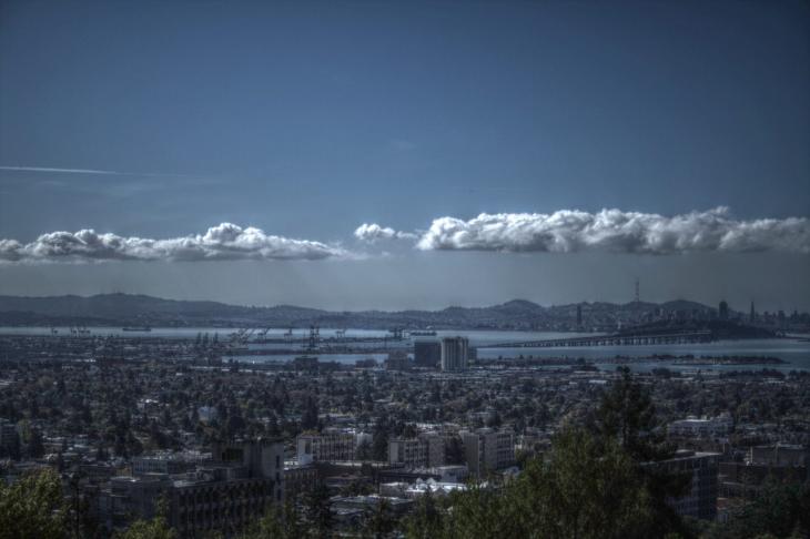 View from the Lawrence Berkeley National Laboratory, UC Berkeley (HDR)